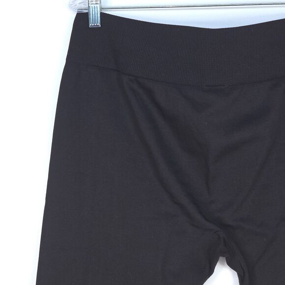 FADED GLORY Leggings Women 3X Dark Brown Stretch Knit Tapered Pant Lounge Office - Picture 15 of 16